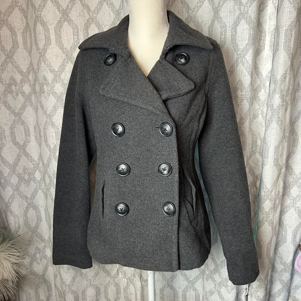 Y2K dark grey aeropostal jacket